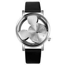 Load image into Gallery viewer, New Cartoon Watches Mickey Mouse Luxury Fashion Women&#39;s Watches Leather Ladies Watch Clock reloj mujer bayan kol saati relogio