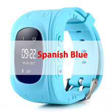 Load image into Gallery viewer, Q50 GPS smart Kids children&#39;s watch SOS call location finder child locator tracker anti-lost monitor baby watch IOS &amp; Android