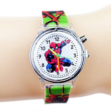 Load image into Gallery viewer, Spiderman Children Watches For Kids Colorful Flash Light Electronic Girl Boys Watch Birthday Party Gift Clock Wrist Dropshipping