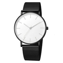 Load image into Gallery viewer, Luxury Watch Men Mesh Ultra-thin Stainless Steel Quartz Wrist Watch Male Clock reloj hombre relogio masculino Free Shipping