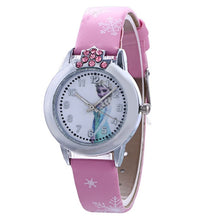 Load image into Gallery viewer, New Style Princess Elsa Child Watches Cartoon Anna Crystal Princess Kids Watch For Girls Student Children Clock Wrist Watches