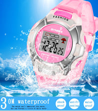 Load image into Gallery viewer, New Waterproof Children Watch Boys Girls LED Digital Sports Watches Plastic Kids Alarm Date Casual Watch Select Gift for kid W50