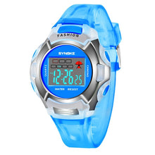 Load image into Gallery viewer, New Waterproof Children Watch Boys Girls LED Digital Sports Watches Plastic Kids Alarm Date Casual Watch Select Gift for kid W50