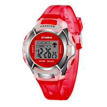 Load image into Gallery viewer, New Waterproof Children Watch Boys Girls LED Digital Sports Watches Plastic Kids Alarm Date Casual Watch Select Gift for kid W50