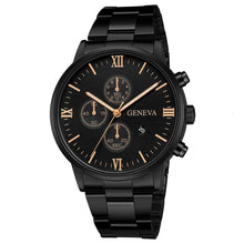 Load image into Gallery viewer, The Men Watches Luxury Brand Auto Date Gold Male Clock Sport Quartz Wrist Watch Men relogio masculino erkek kol saati