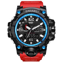 Load image into Gallery viewer, Men Military Watch 50m Waterproof Wristwatch LED Quartz Clock Sport Watch Male relogios masculino 1545 Sport Watch Men S Shock