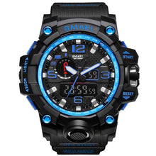 Load image into Gallery viewer, Men Military Watch 50m Waterproof Wristwatch LED Quartz Clock Sport Watch Male relogios masculino 1545 Sport Watch Men S Shock