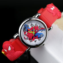 Load image into Gallery viewer, 2019 Spiderman Children Watches Cartoon Electronic Colorful Light Source Child Watch Boys Birthday Party Kids Gift Clock Wrist
