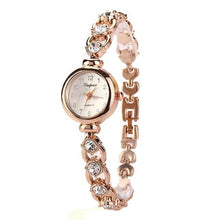 Load image into Gallery viewer, Ladies Elegant Wrist Watches Women Bracelet Rhinestones Analog Quartz Watch Women&#39;s Crystal Small Dial Watch Reloj #B